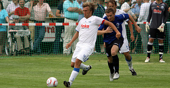 Markus Krösche, Torschütze zur 1:0-Führung im Testspiel gegen Arminia Bielefeld, 17.07.2010 in Erklen.