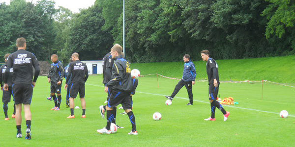 Trainingseinstand Stephan Schmidt, 14. Juli 2012.