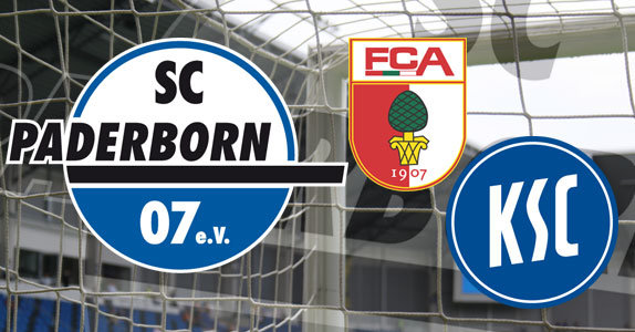 Logos SCP, FC Augsburg, Karlsruher SC